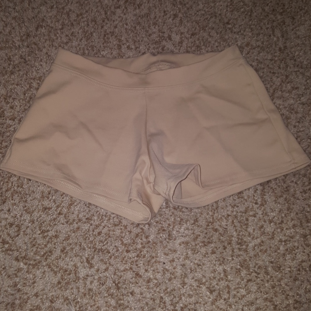 CAPEZIO NUDE SHORTS